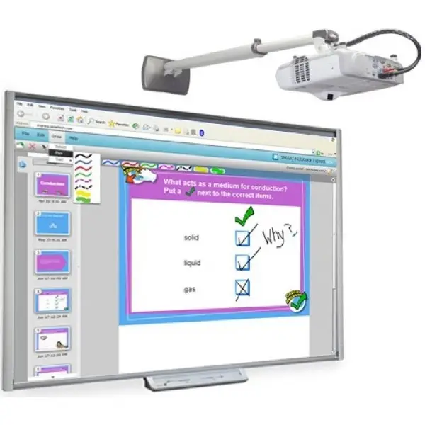 Інтерактивний комплект SMART Board, Діагональ екрану (дюйм) 86"